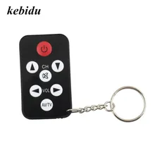 Kebidu 433 МГц универсальный пульт дистанционного управления ТВ мини брелок батарея для Philips sony Panasonic Toshiba