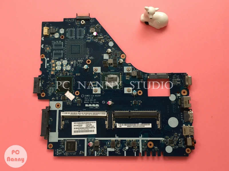 PCNANNY NBMEP11003 Z5WE1 LA 9535P для acer E1 570G NV570P материнская плата ноутбука Hm77 w/i5 3337U HD Graphics|z5we1