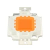 Chip LED LUZ DE CRECIMIENTO 10W espectro completo planta Rosa luces diodos crecimiento iluminación jardín floración sistema hidropónico 9-12V 900mA ► Foto 2/6