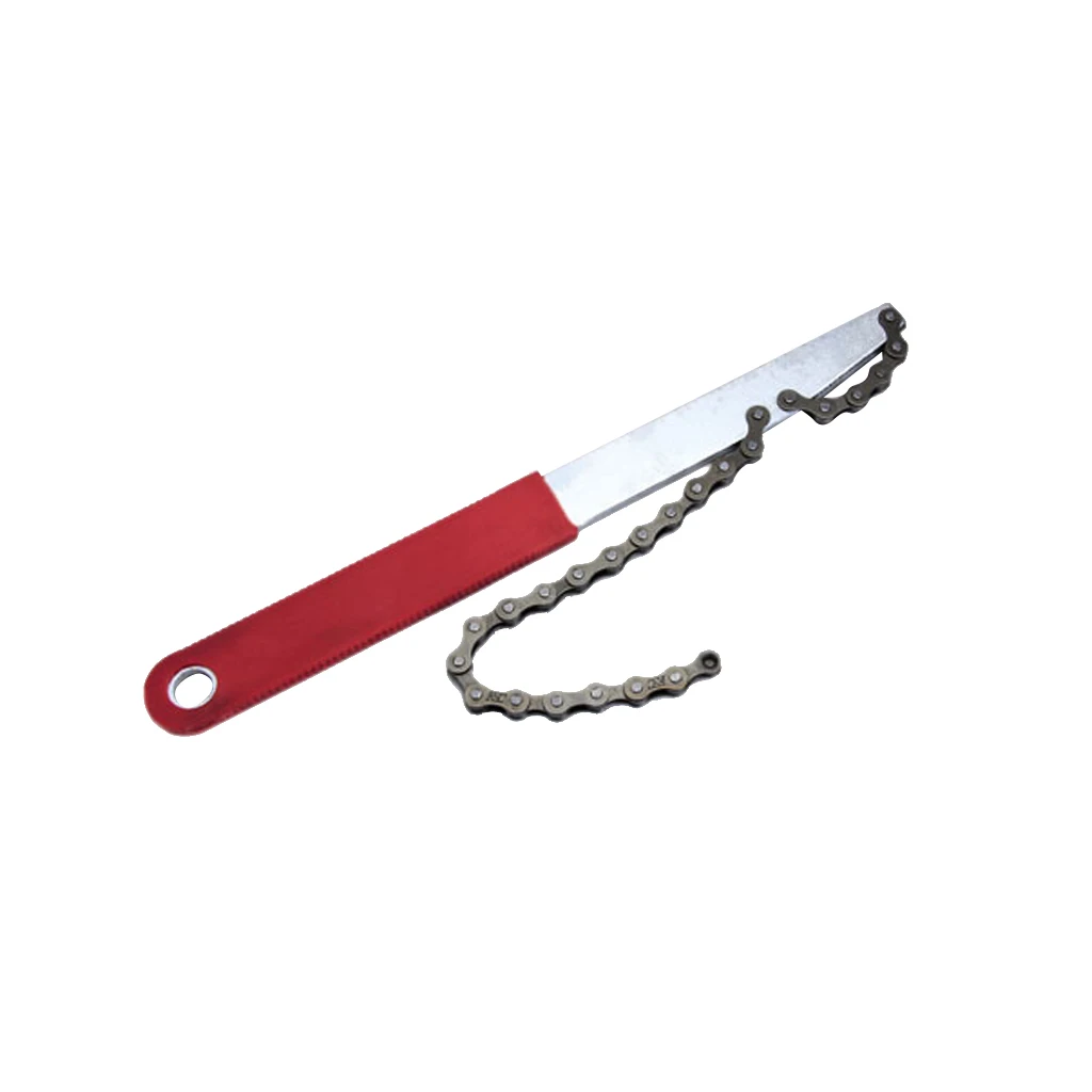 Bike Bicycle Chain Whip Freewheel Sprocket Cassette Remove Tool For Cycling