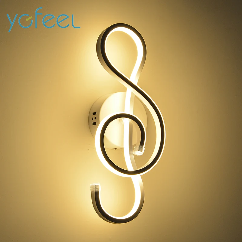 22W LED Wall Lamp Modern Bedroom Beside Reading Wall Light Indoor Living Room Corridor Hotel Room Lighting Decoration