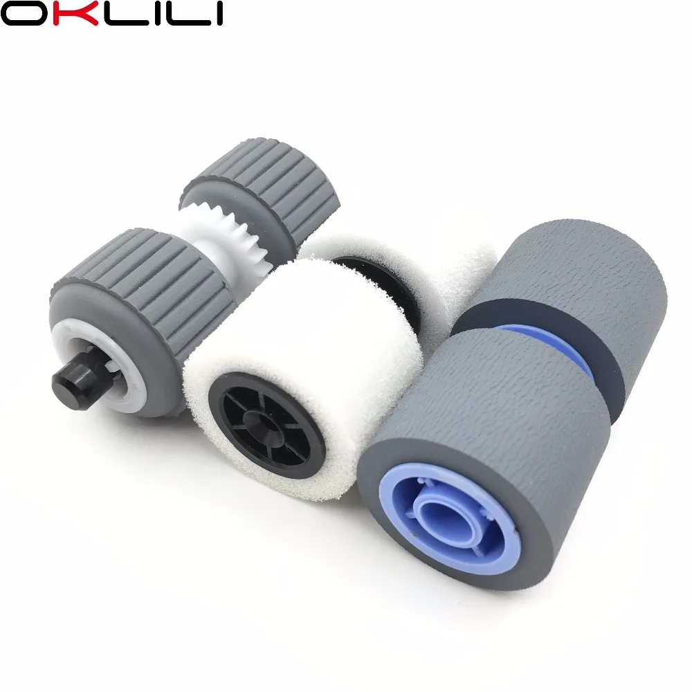OKLILI 88927A004 8927A004AA Scanner Pickup Roller Exchange Roller Set Compatible with Canon DR-6080 DR-7580 DR-9080C 6080 7580 9080C 