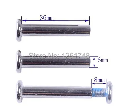 10 шт.! Винты для роликовых коньков, ношение ноготь, багажные винты, 6x30 мм/6x36 мм/8x28 мм/8x38 мм
