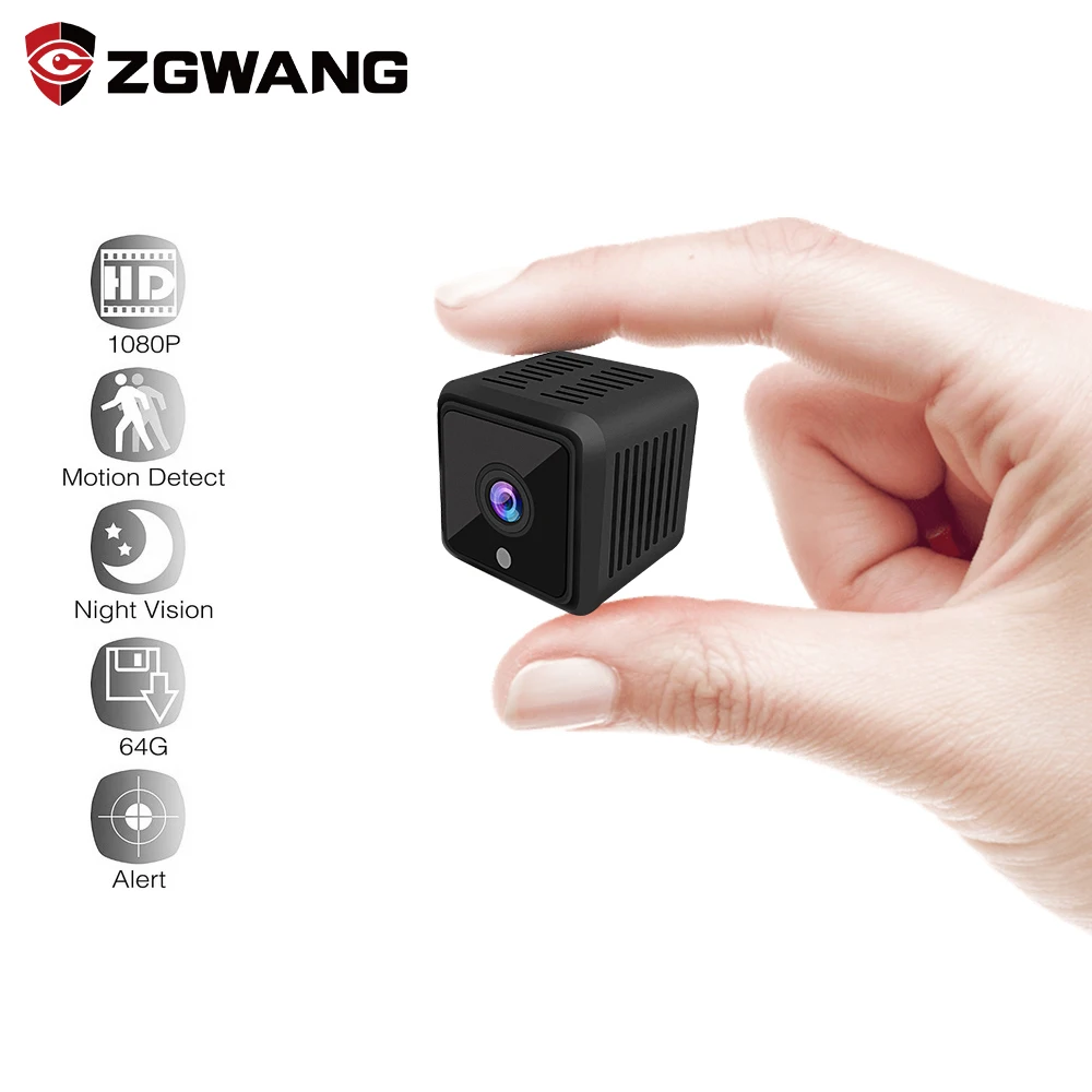 H265 1080P Wi-Fi мини IP камера для сражения Домашний Беспроводной датчик HD IR ночного