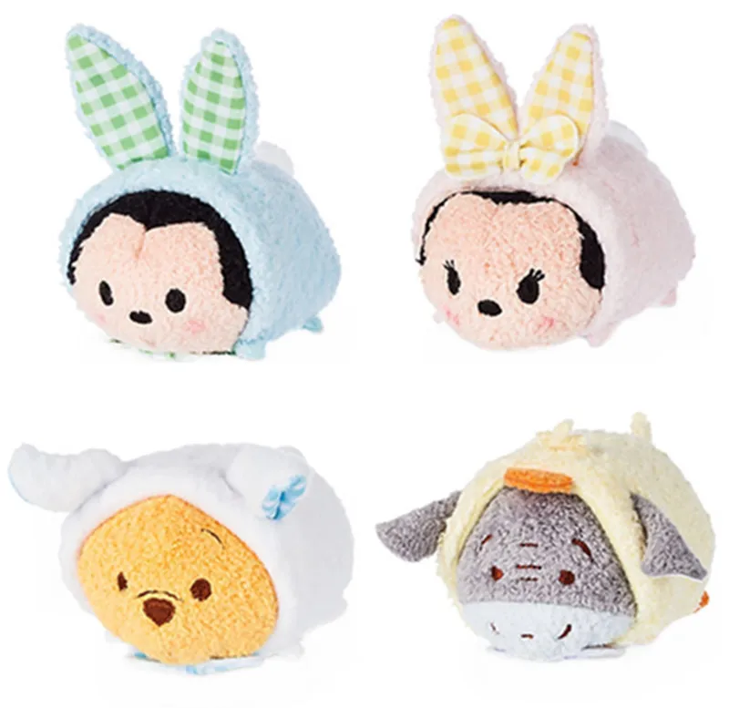 

Cute Tsum Tsum Mini Plush Easter Bunny Rabbit Eeyore Bear Smartphone Screen Cleaner Kids Toys for Girls Gifts