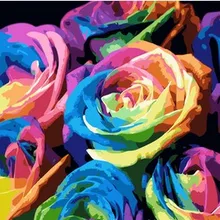 Высокое качество DIY искусство абстрактная картина маслом на холст своими руками цифровая картина маслом для подарка домашние картины для украшения стены AOP012