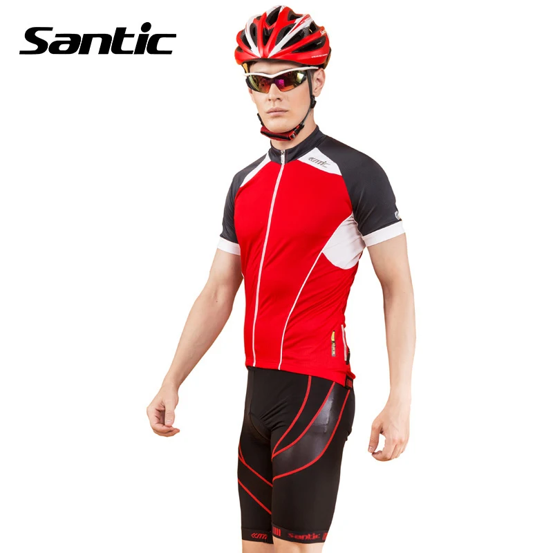 SANTIC спортивные шорты для мужчин компрессионные с гелевой подкладкой