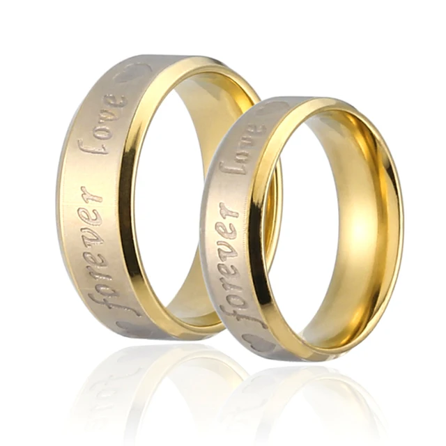 LNRRABC 1pc New Hot Sale Classics Men/Women Chic Couple Ring Forever Love Steel LNRRABC 1pc New Hot Sale Classics Men/Women Chic Couple Ring Forever Love Steel