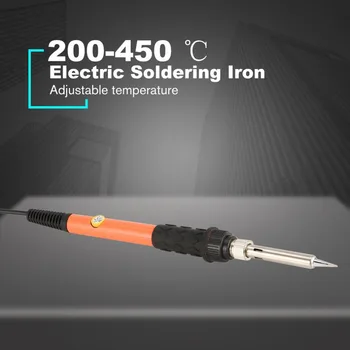 

Adjustable Temperature Electric Soldering Iron Kit Welding Repair Tools Solder Station Heat Soldering Pencil Tool Kit