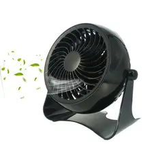 360 Rotation USB Fan Charging Brushless Motor Desktop Portable Turbine Small Fan Living room bedroom for child 5 Blades