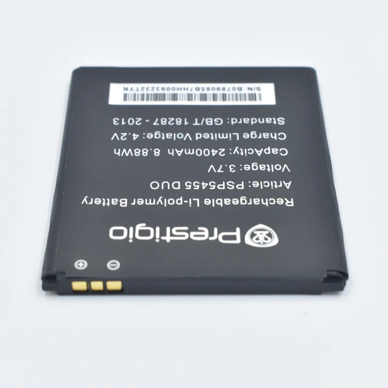 Сменный аккумулятор Hekiy 3 7 в 2400 мАч PSP5455 для Prestigio PSP 5455 DUO аккумуляторы мобильных