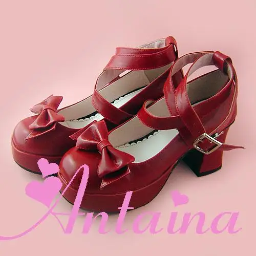 Gothic-Ankle-Cross-Belts-High-Heel-Pumps-Elegant-Single-Bow-Lolita-Princess-Heels-Shoes-25