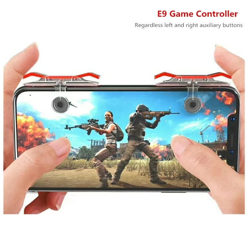 

Mobile Control Gamepad + Trigger Fire Button Game Controller Shooter Trigger Universal For iPhone Samsung Xiaomi Huawei