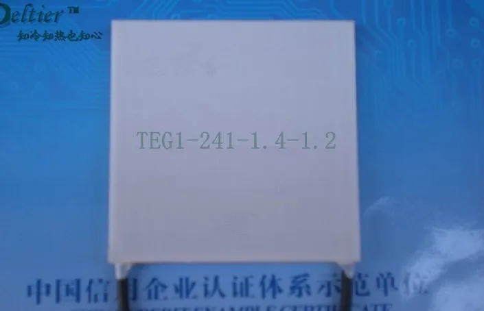 

Freeshipping TEG1-241-1.4-1.2 7V 1.25A 3% Temperature difference power generation piece