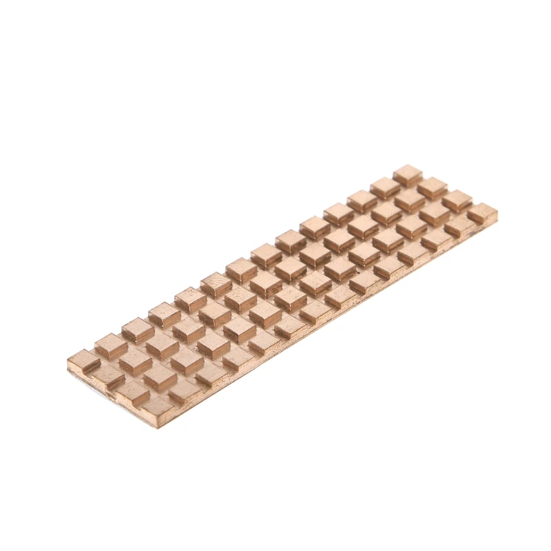 

Copper Heatsink Thermal Conductive Adhesive For M.2 NGFF 2280 PCI-E NVME SSD
