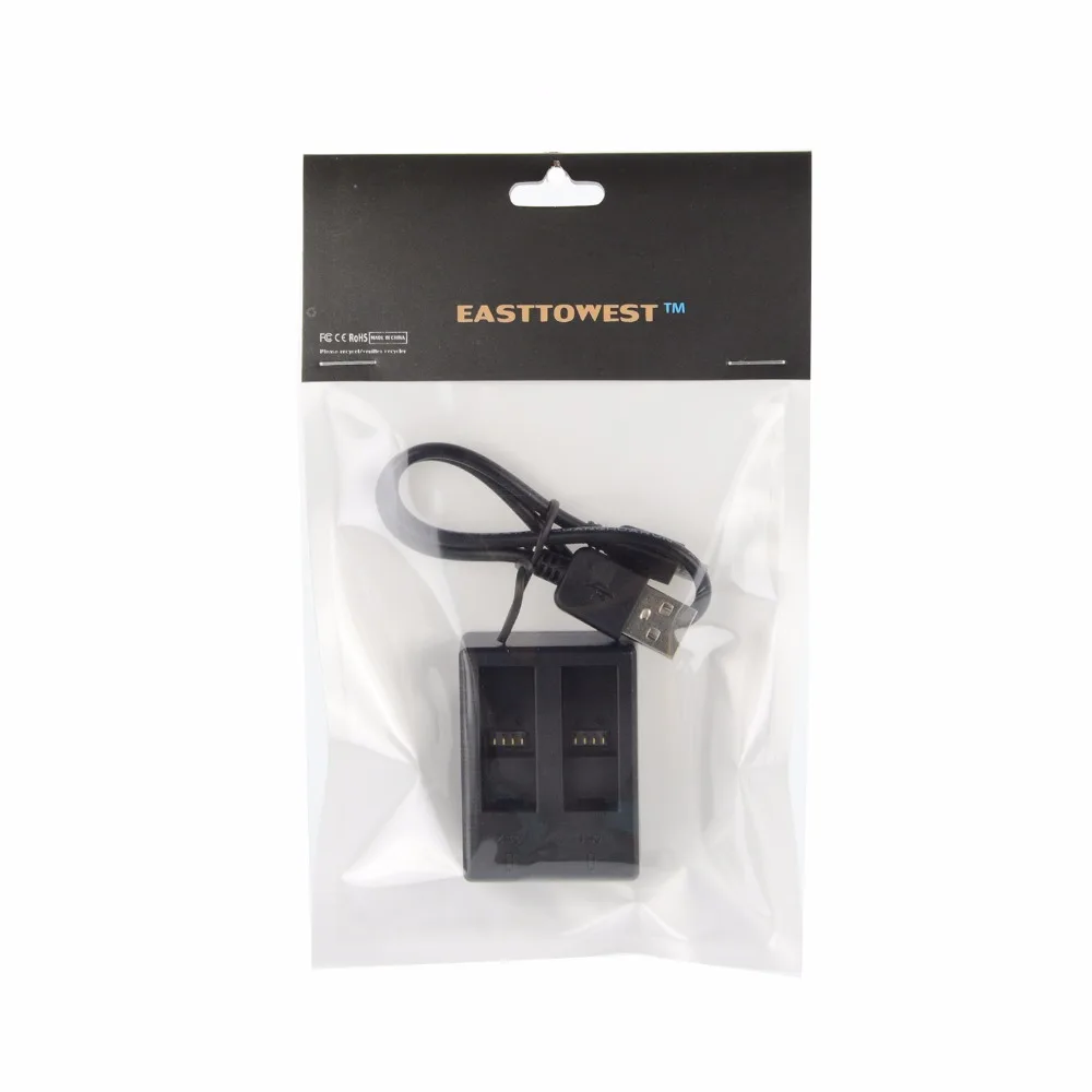 Для Gopro Hero 5 Аксессуары AHDBT-501 двойной слот USB зарядное устройство для батарей зарядная док-станция для Gopro Hero 5