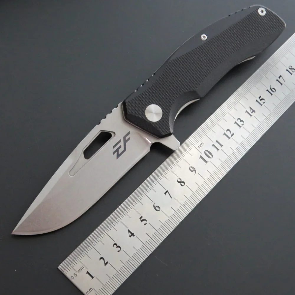 

Eafengrow EF47 58-60HRC D2 Blade G10 Handle Folding knife Survival Camping tool Hunting Pocket Knife tactical edc outdoor tool