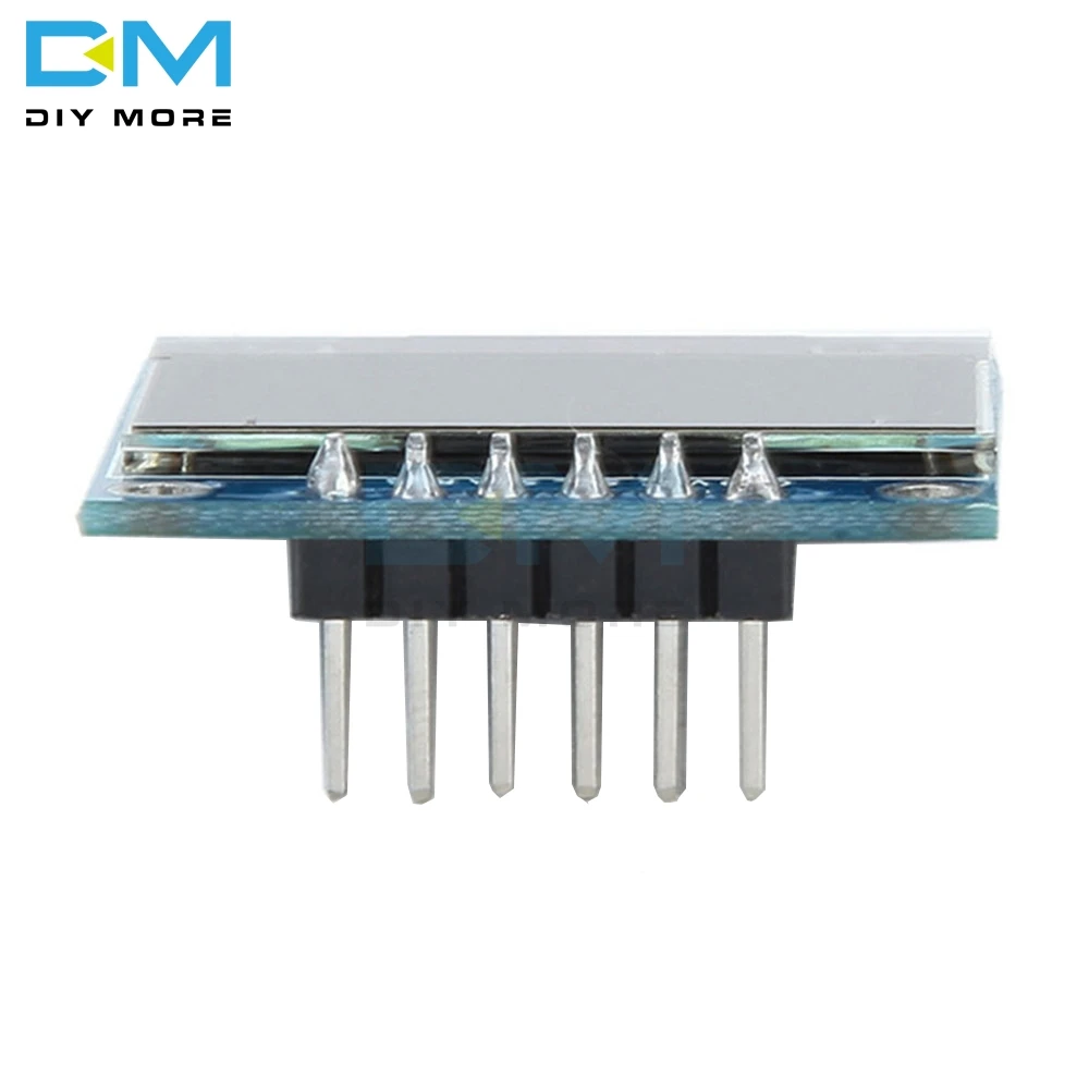 0,96 дюймов 6Pin IIC igc SPI интерфейс OLED Белый ЖК-дисплей модуль для Arduino Raspberry Pi SMT32 128X64 интерфейс SSD136 плата