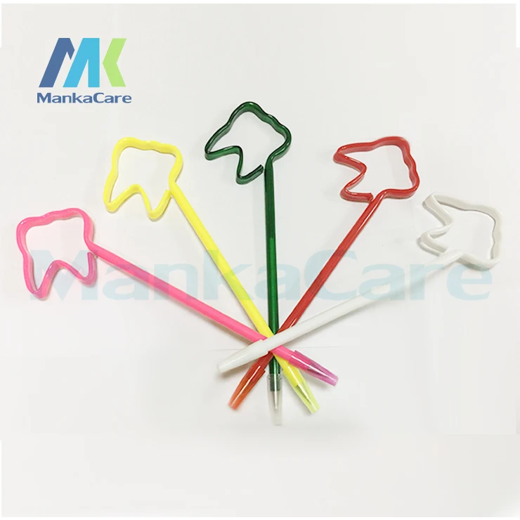 10 шт. креативный стоматологический подарок шариковая ручка стоматологическая клиника, в форме зуба шариковые ручки несколько цветов