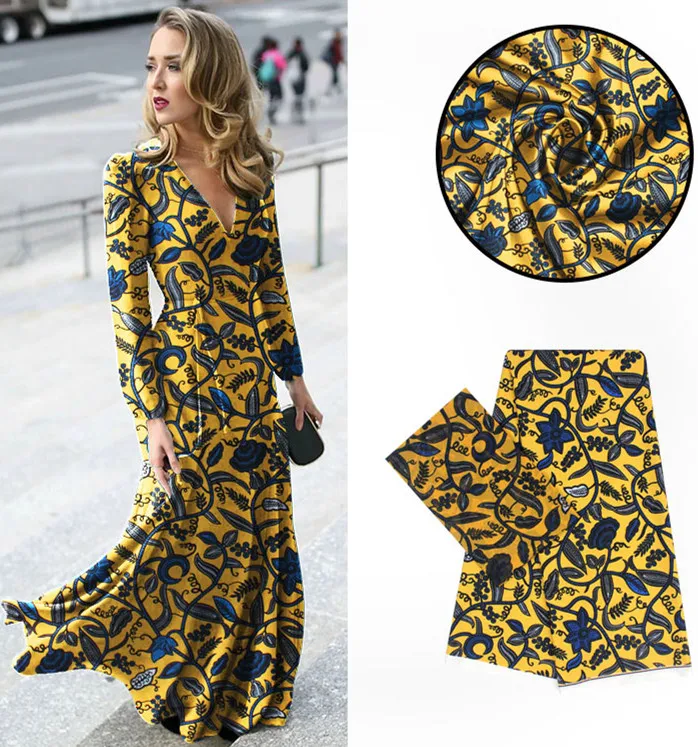 silk and chiffon ankara styles