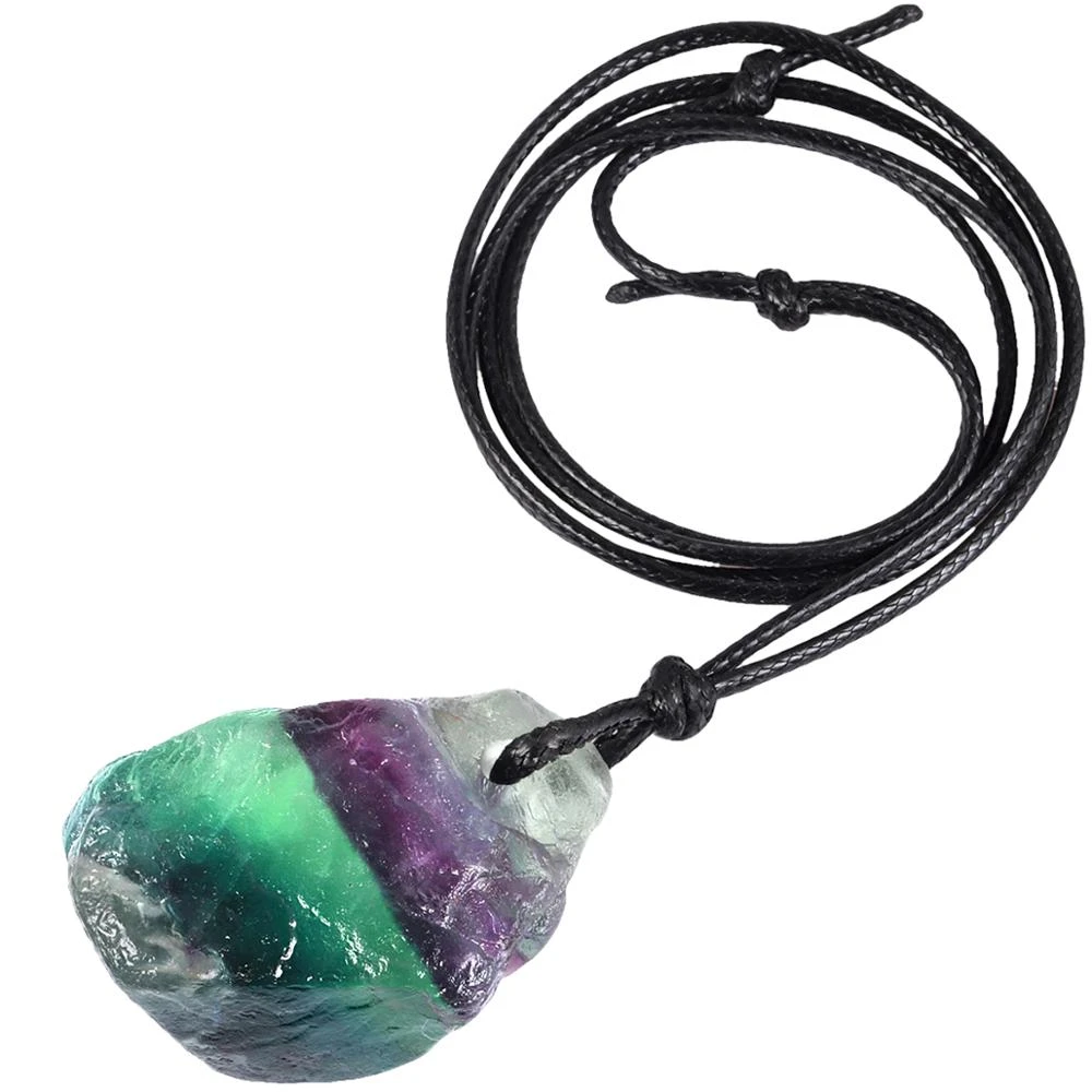 Natural Fluorite Jewelry Pendant Woman Necklace Pendant Accessory Handmade Natural Fluorite Jewelry Pendant Woman Necklace Pendant Accessory Handmade