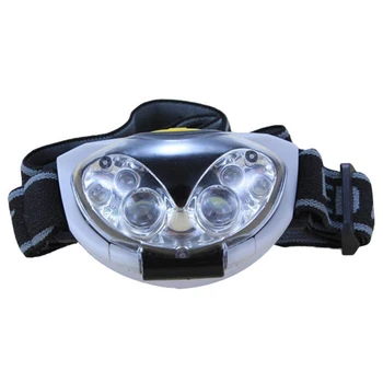 

6 LED Waterproof Headlight Headlamp Head lamp - 3 modi, 3 X AAA batteries
