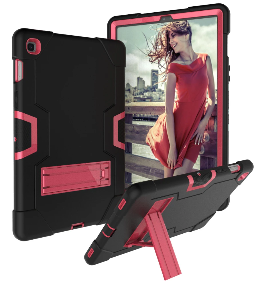 Shockproof Case for Samsung Galaxy Tab S5e 10.5 Case Cover T720 T725 SM-T720 SM-T725 Tablet Shell Funda Coque with Stand Holder