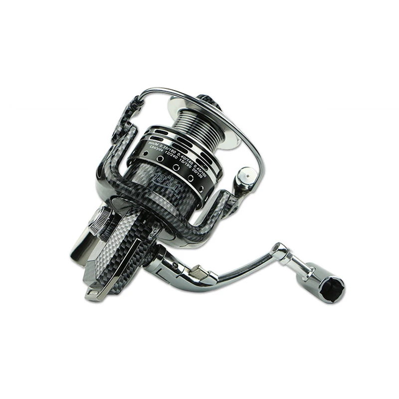 

New Fishing Spinning Reel BA1000~BA7000 14BB 5.5:1 Carp Fishing Reel Metal Line Cup Left/Right Handle Saltwater Fishing Reel kit