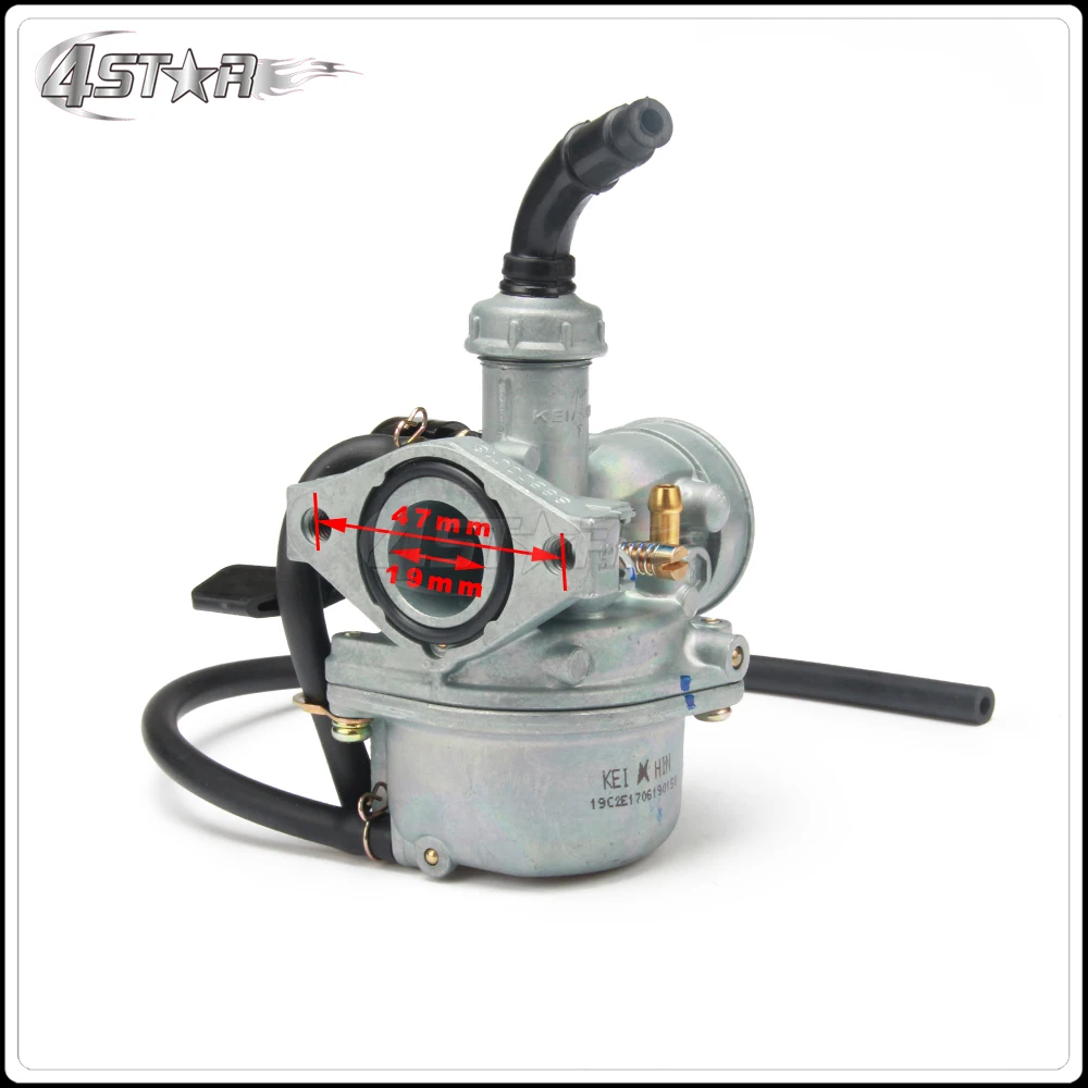 Ручной Дроссель PZ19 19 мм Карбюратор Carb для 70cc 90cc 110cc мотоцикл Pit Dirt bike ATV Quad