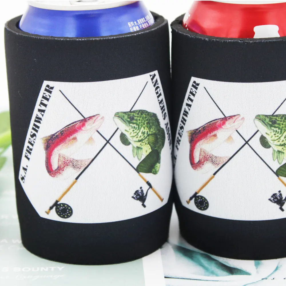 Customized Logo 300pcs Thermal Bag Can Cooler Neoprene Stubby Holder Ice Cooler Box Lunch Cooler Bag Beer Can Cover