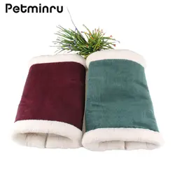 Petminru осень-зима теплая Кошка Туннель мягкая собака кошка дом Pet гнездо Малый кровать коврики Cat спальный мешок