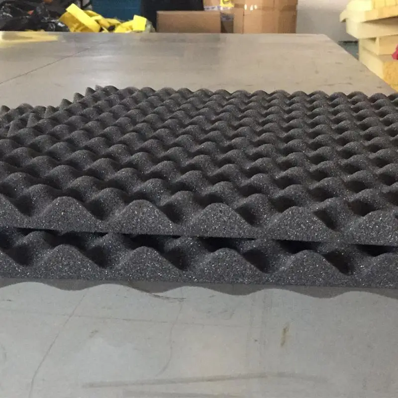 

Musical Acoustic Soundproof Sponge Sound Stop Absorption Pyramid Studio Foam Eggs Absorbing Drum Room Accessories 50x50x5cm#0304