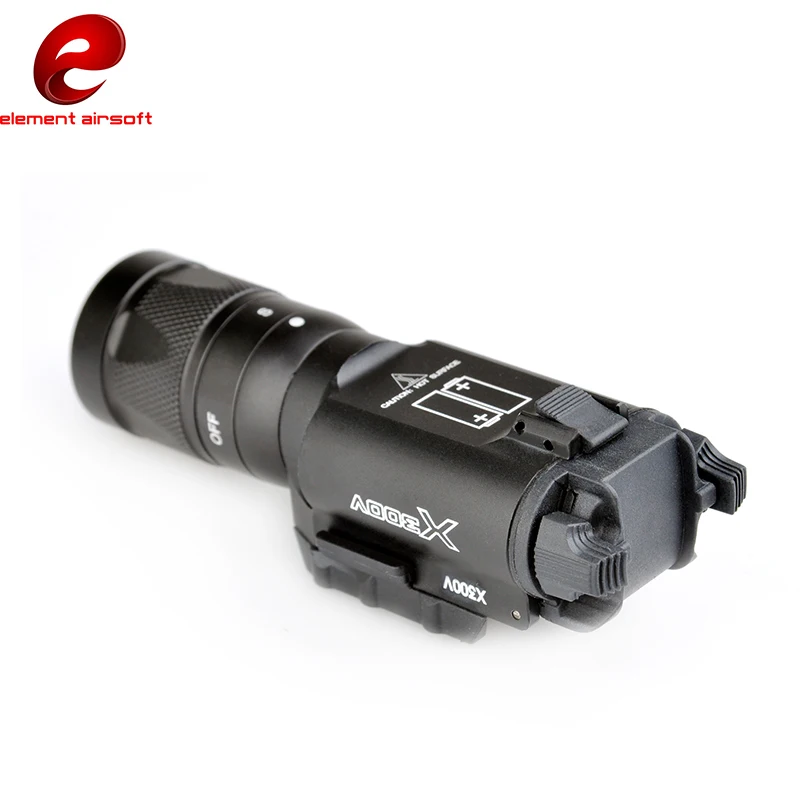 Element Airsoft Алюминий X300V светодиодный тактический вспышки светильник Softair мерцающий