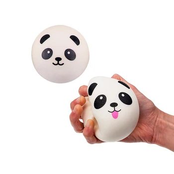 

10CM squishy Kawai panda Bear Soft Squishy Bread Toy Key pu Slow rebound quishies anti stress squishi toys for children WY155