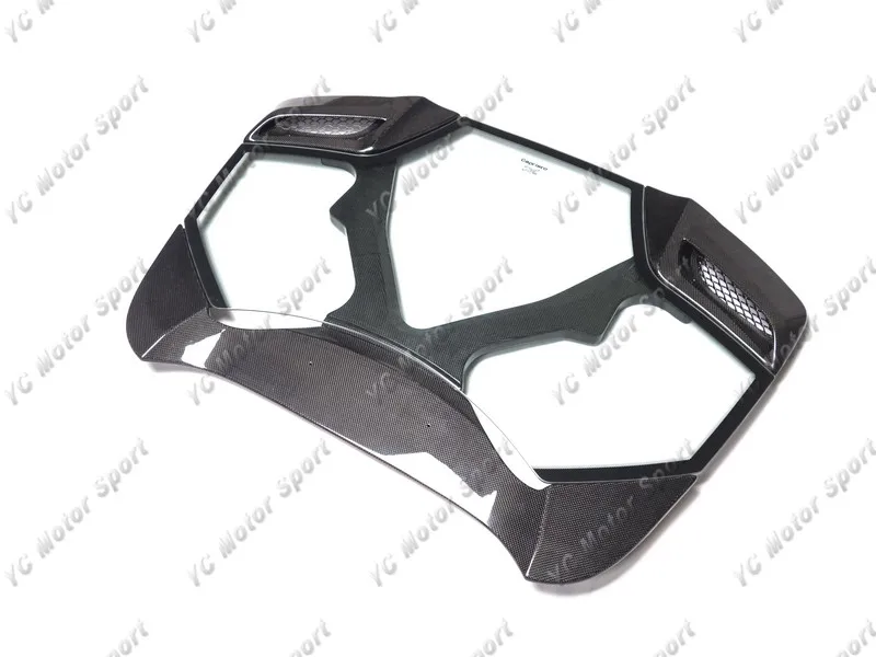 2015-2017 Ferrari F488 Spyder Capristo Style Engine Hood Bonnet CF (2)