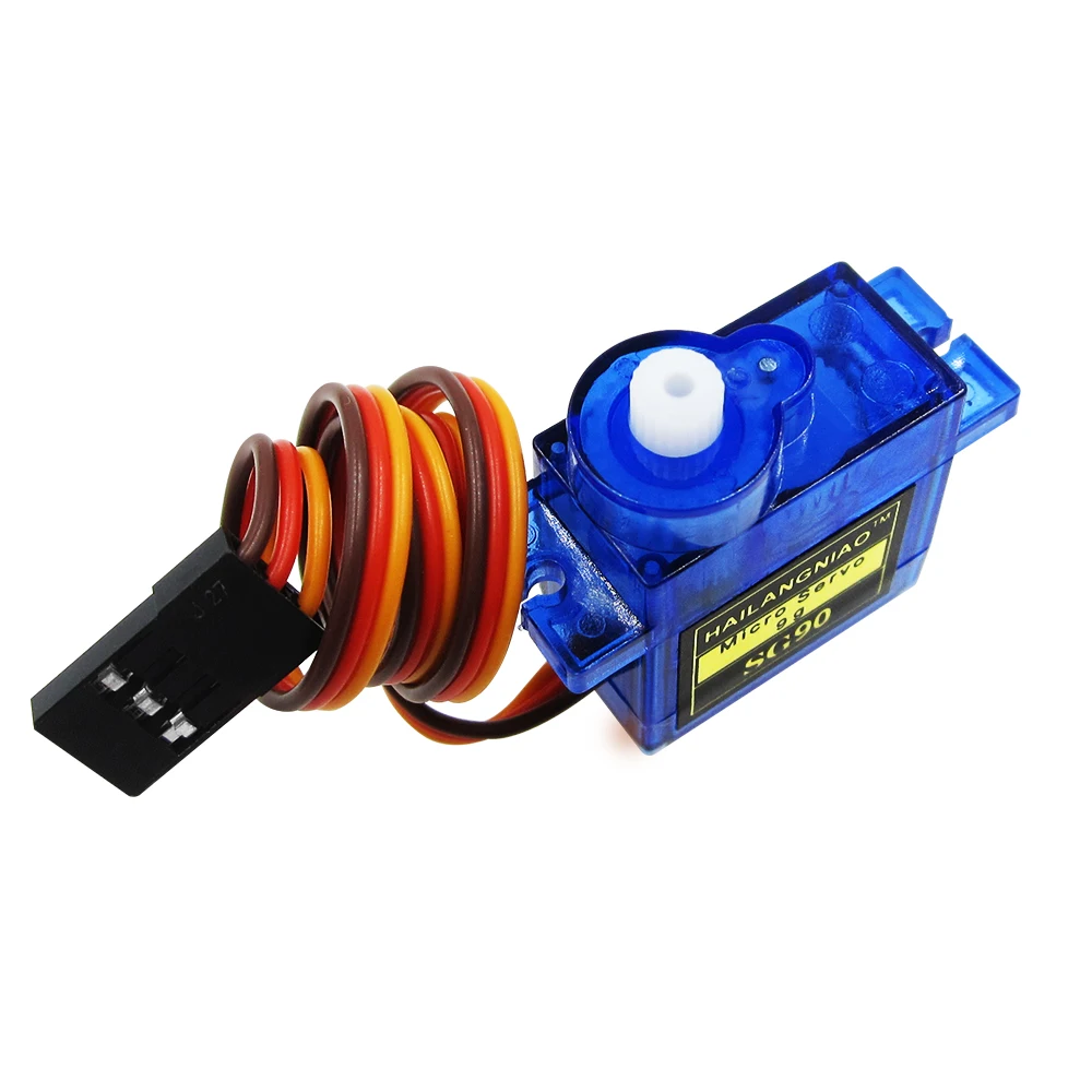 

1PCS Smart Electronics 1Pcs Rc Mini Micro 9g 1.6KG Servo SG90 for RC 250 450 Helicopter Airplane Car Boat