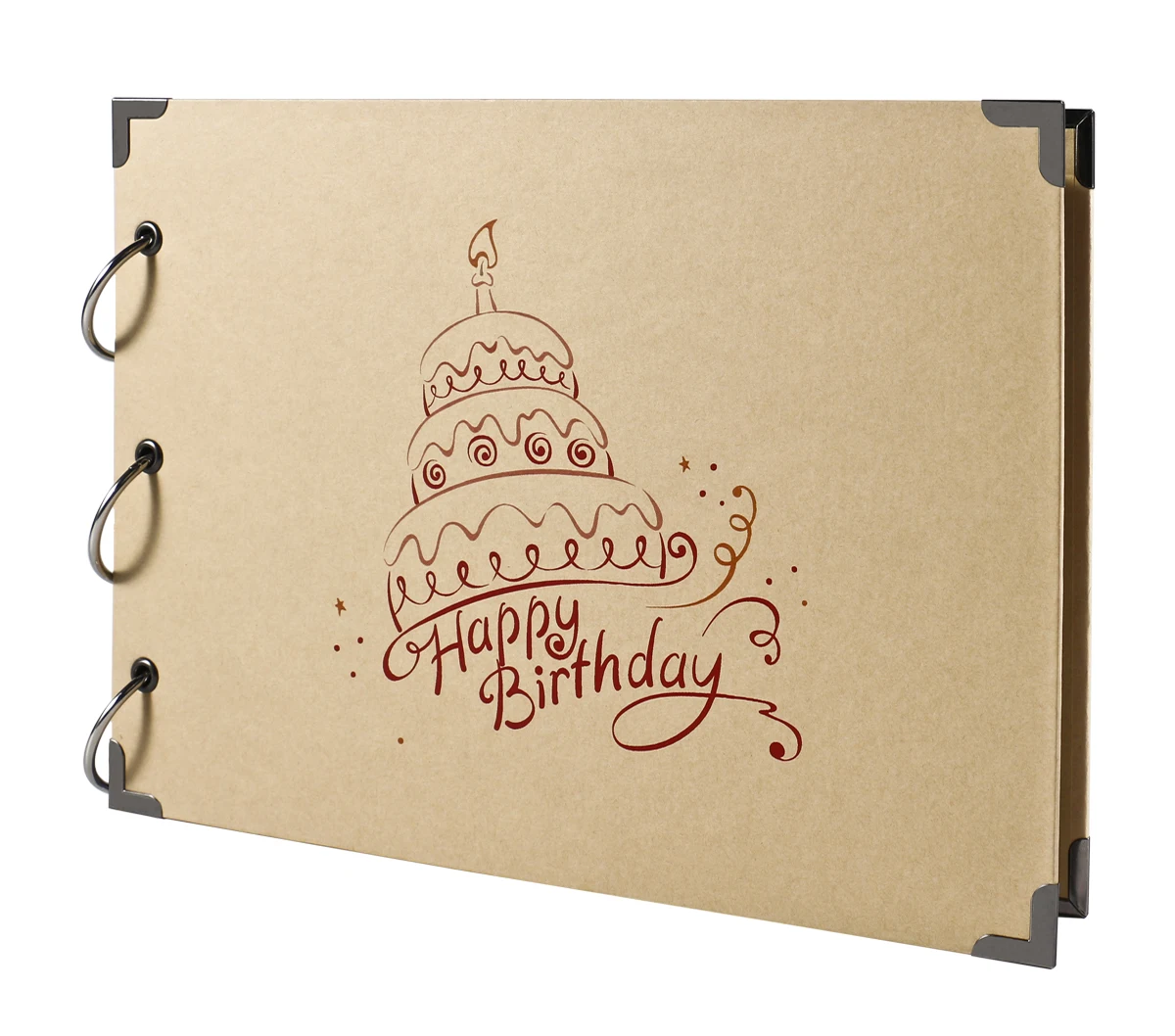 Happy Birthday Photo Album Creative Scrapbook 10.7x8Inch for