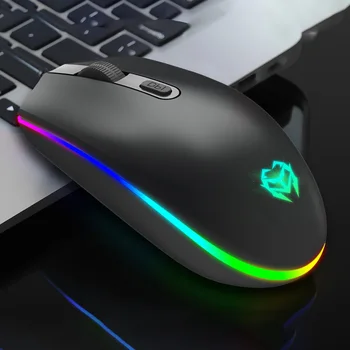 

Wired Mouse With Fast Scrolling Optical Mouse USB 3D Marquee Mice For Computer Desktop Notebook