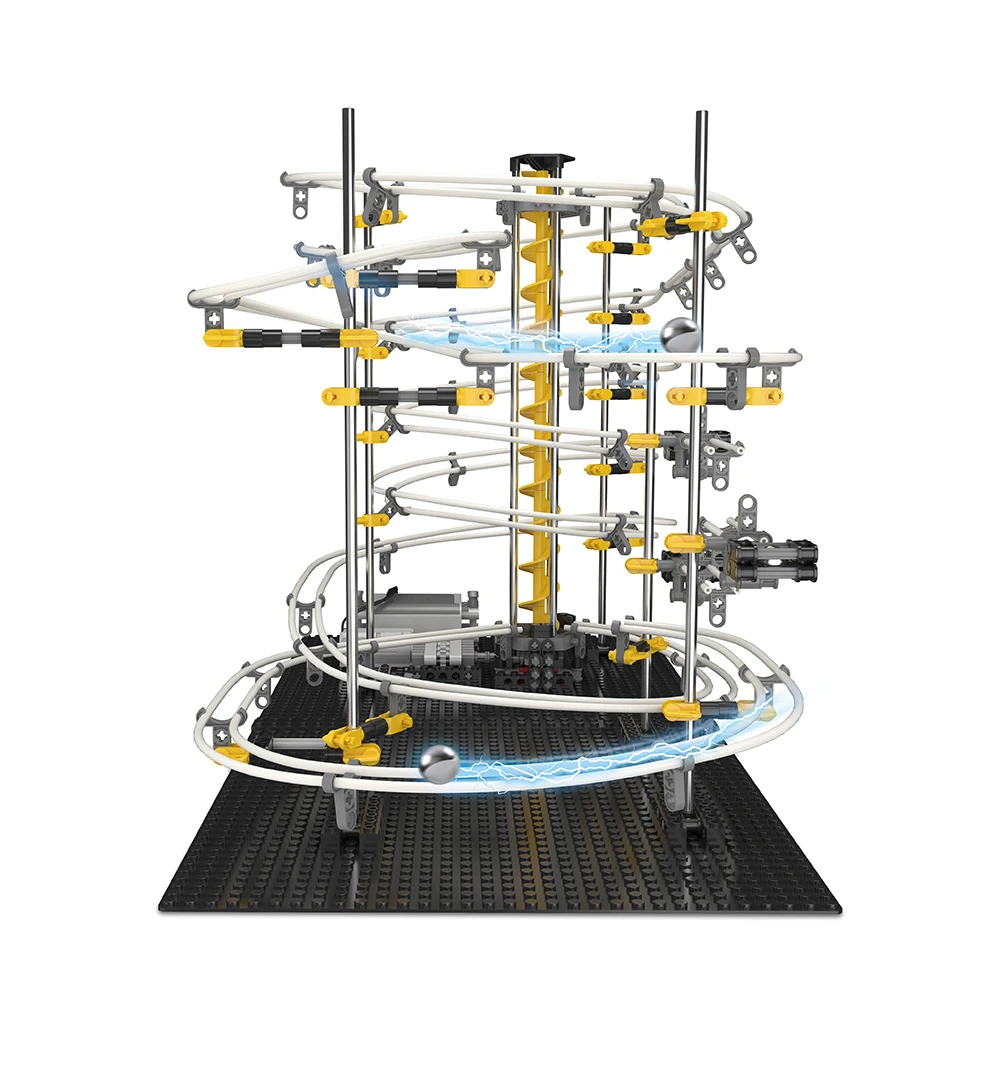 Najtaniej Nowy zestaw do budowania modelu zabawne części Space Rail kolejka górka zabawki SpaceRail Level 1 2 3 4 DIY Spacewarp Erector Set 5500mm Sport