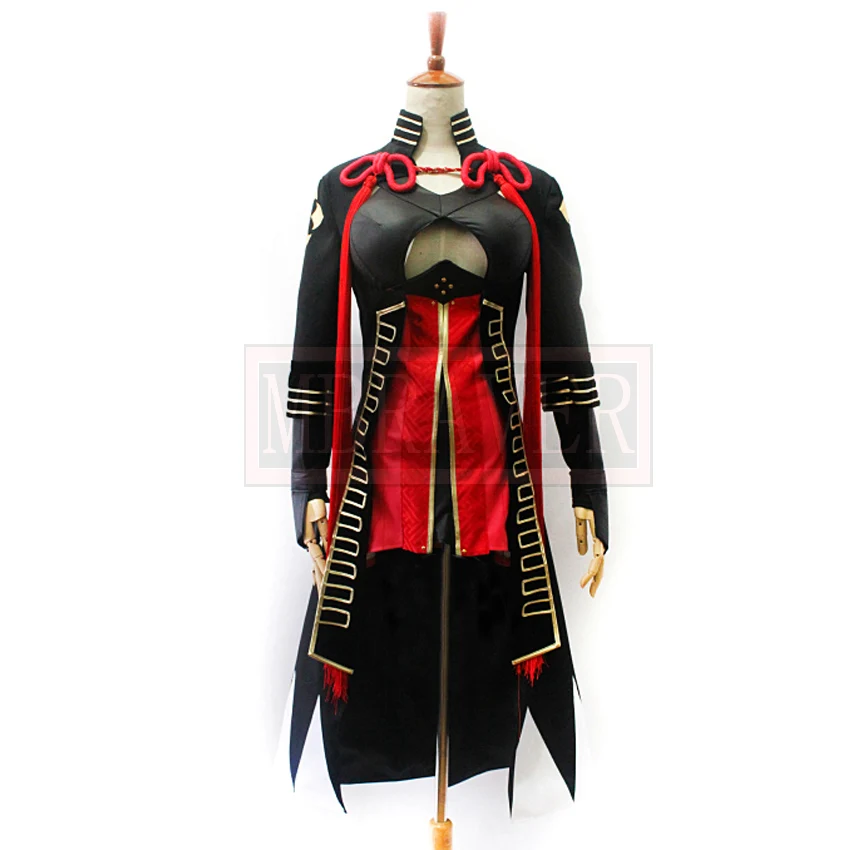 Fate/Grand Order FGO Alterego Okita Souji Alter Хеллоуин Косплей Костюм на заказ Бесплатная