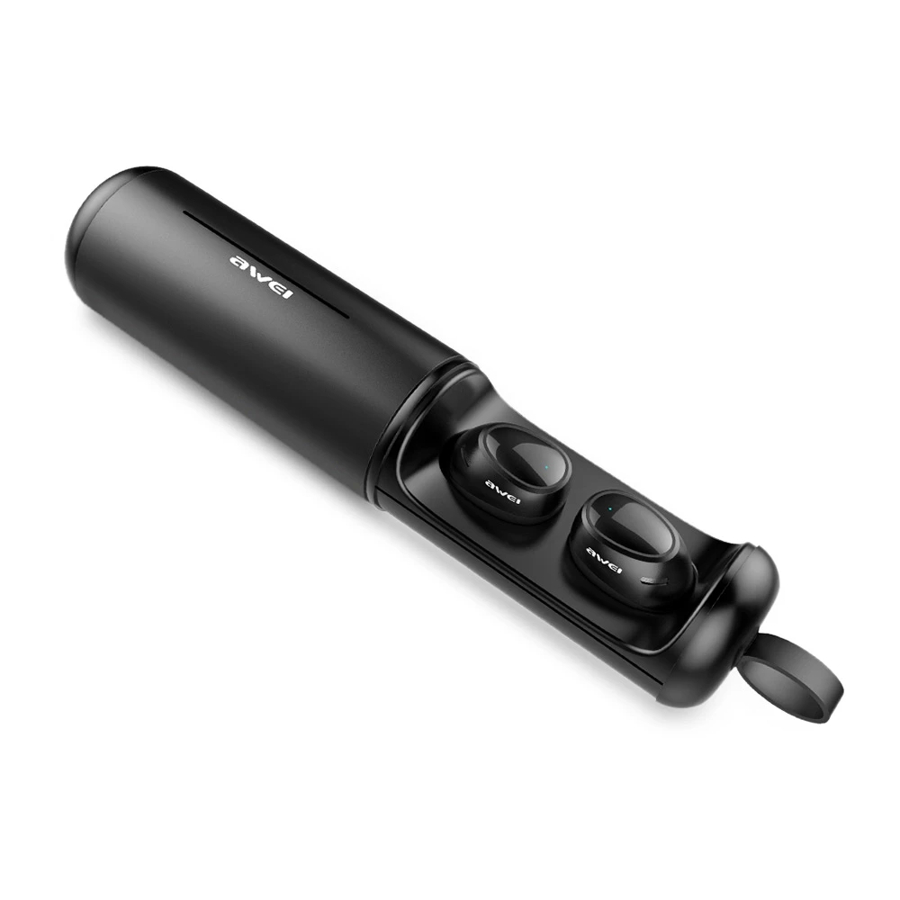 

T5 TWS Twins True Wireless Bluetooth V5.0 Earbuds with Charging Base stereo IPX4 sweat-proof jogging running hiking
