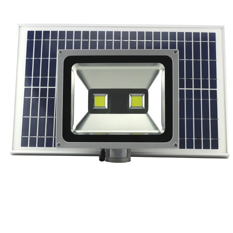 Buy 100W Solar motion sensor Light with PIR Infrared Motion Detected