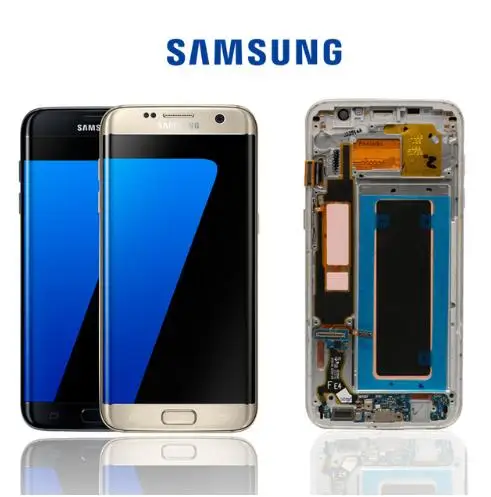 

100% Original For Samsung Galaxy S7 edge G935 LCD Screen Display with Touch Screen Digitizer Assembly Replacement Repair Part