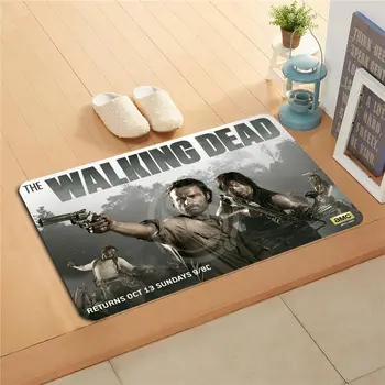 

WU&81 Custom the walking dead 001 season Doormat Home Decor Door mat Floor Mat Bath Mats foot pad P-F718kh-g81