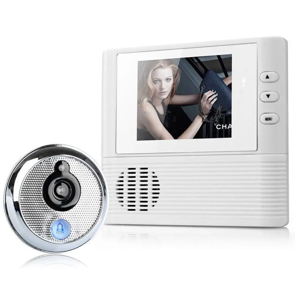 

New Digital Door Viewer Peephole Doorbell Video Photo Night Vision Home Security