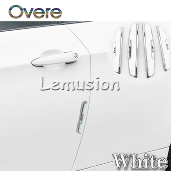 

Overe 4Pcs Auto Car Door Protector Anti-bump stickers Styling For Fiat Punto Volkswagen VW Polo Passat B7 B8 Golf 5 6 7 Tiguan