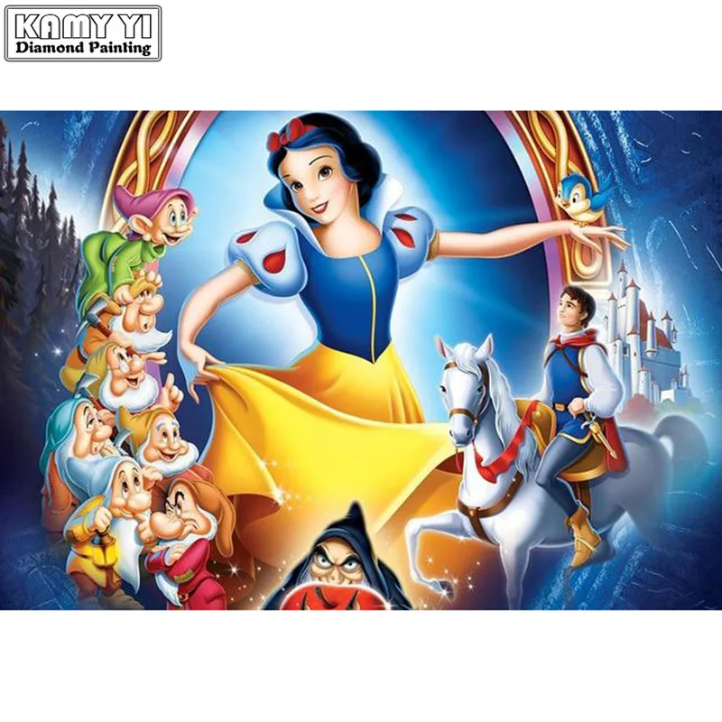 Diamond Painting Cartoon Snow White Home DecorationDiamond Painting