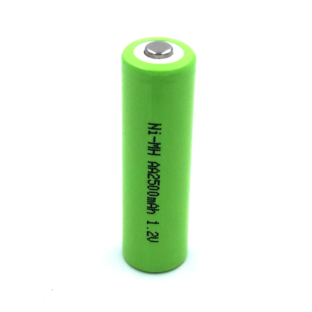 10 шт. аккумуляторные батарейки AA 2500 мАч|rechargeable battery|rechargeable battery aabattery aa |