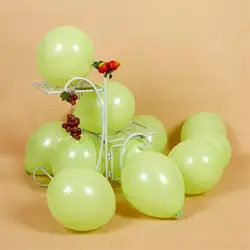 10 шт 2,2g большой воздушный шар Babyshower шарики ко дню рождения баллон гелия Свадебные украшения Anniversaire мальчик зеленый латекс шар