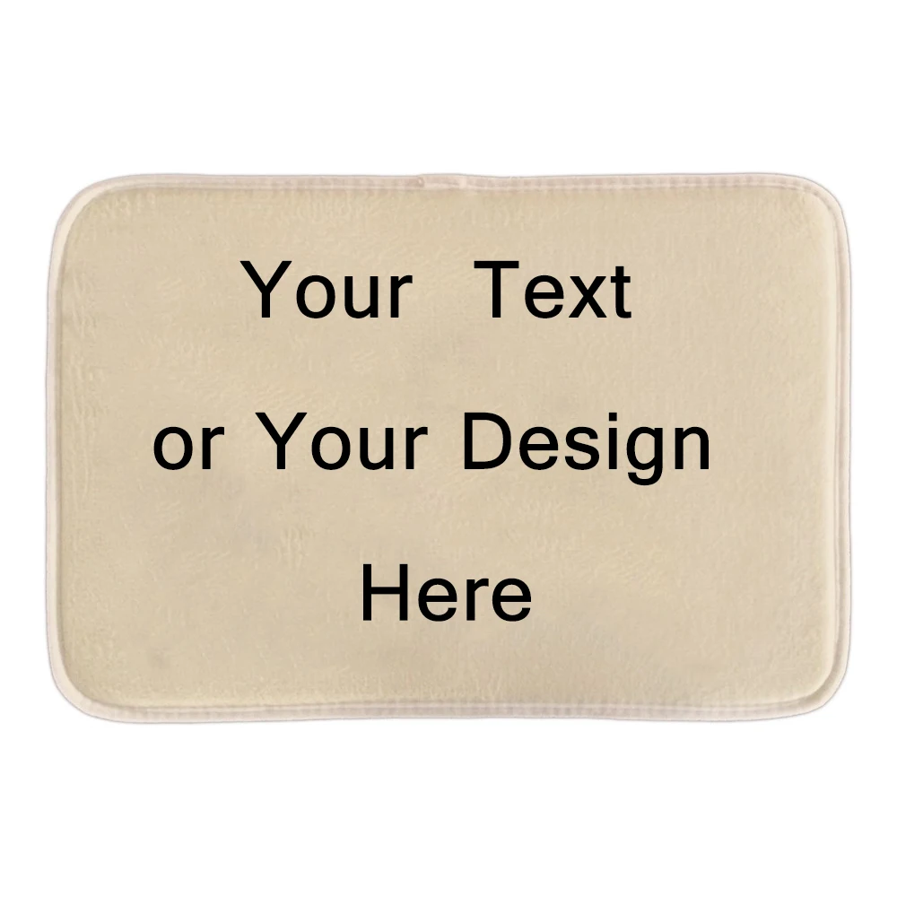 

Custom Door Mats Print Your Text Or Design Personalize Decorative Door Mats For Bathroom Livingroom